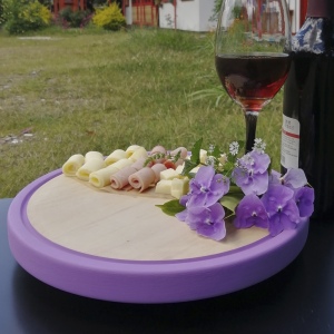 Tabla giratoria para quesos